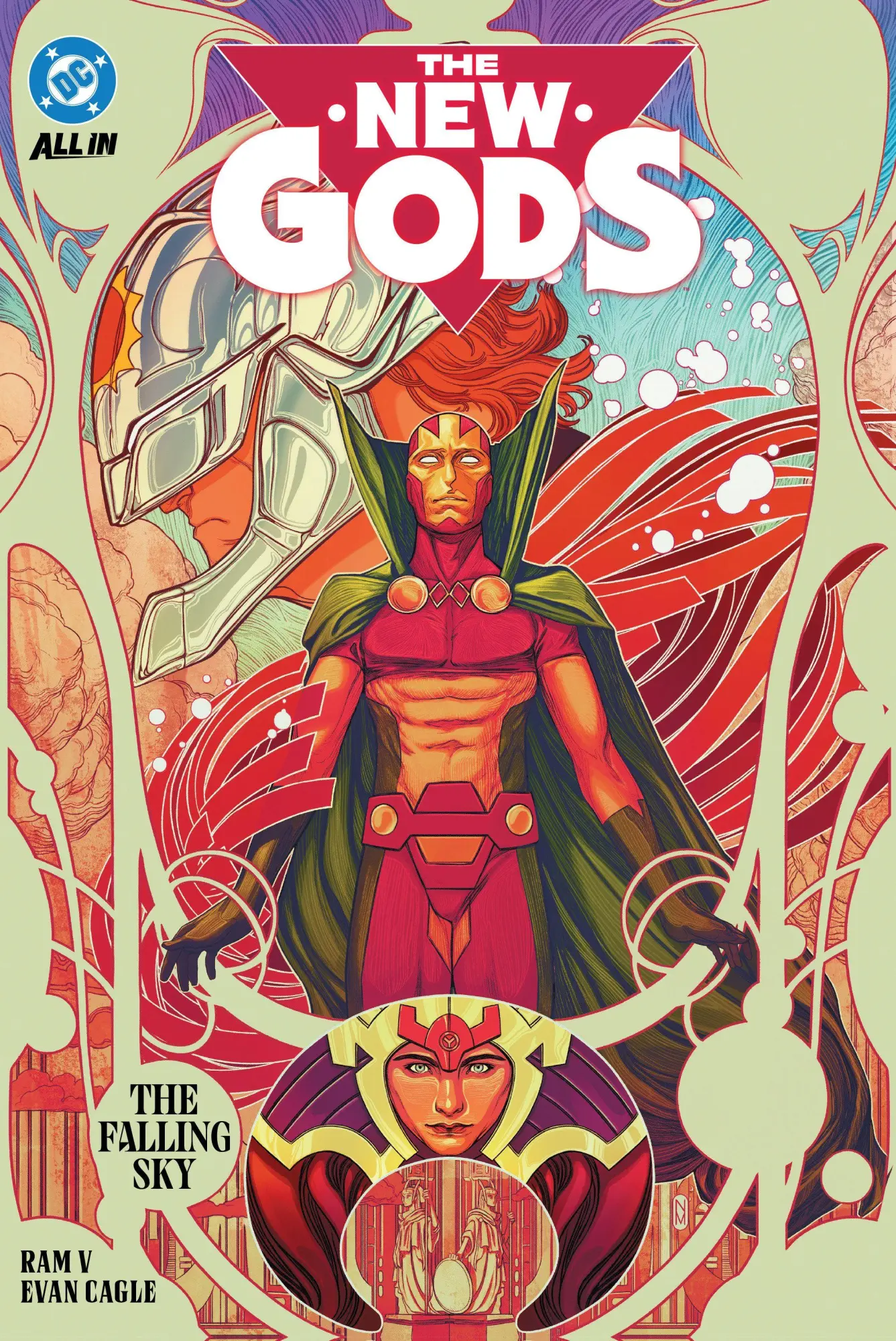 Cover: 9781799505419 | The New Gods Vol. 1: The Falling Sky | Jorge Fornes (u. a.) | Buch