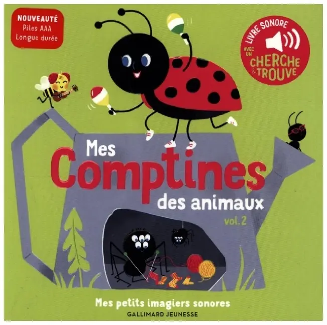 Cover: 9782075165419 | Mes comptines des animaux.Vol. 2 | Elsa Fouquier | Buch | Französisch