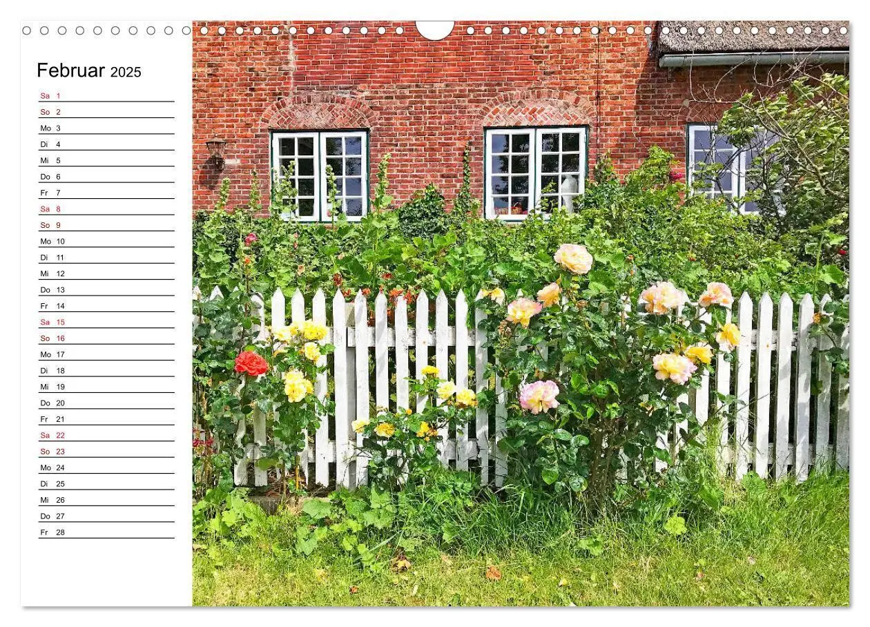 Bild: 9783435115419 | Hallig Hooge - Romantik Pur (Wandkalender 2025 DIN A3 quer),...