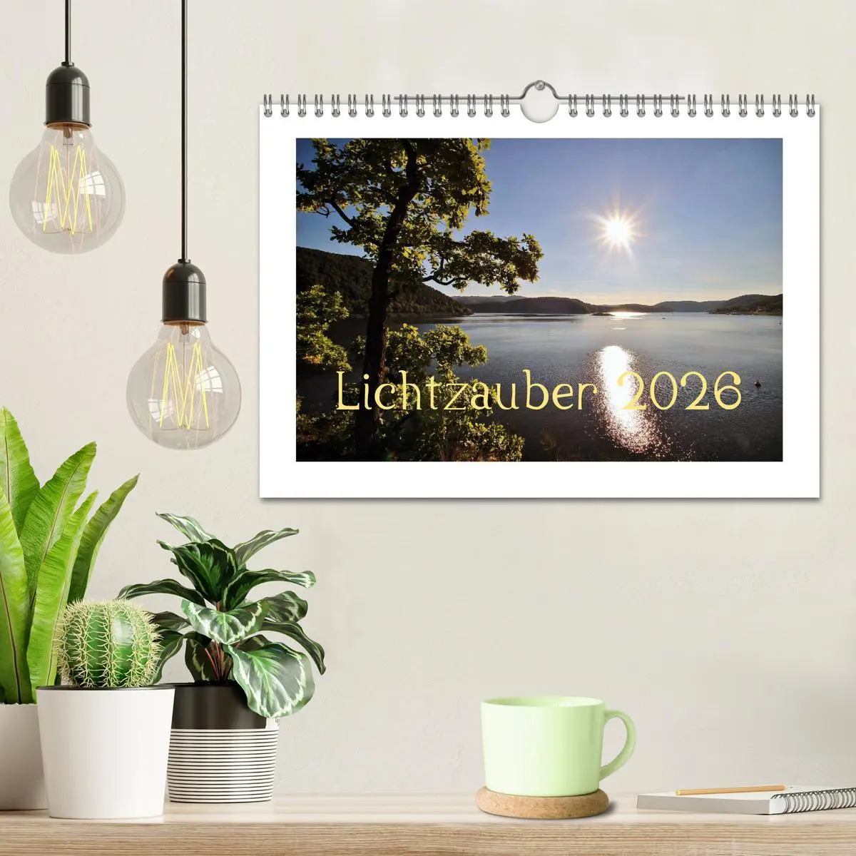 Bild: 9783516225419 | Lichtzauber 2026 (Wandkalender 2026 DIN A4 quer), CALVENDO...