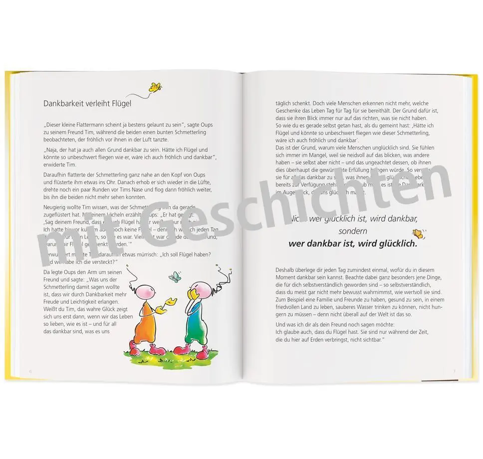 Bild: 9783903175419 | Oups Dankbarkeit macht glücklich | Das Dankbarkeits-Tagebuch | Buch