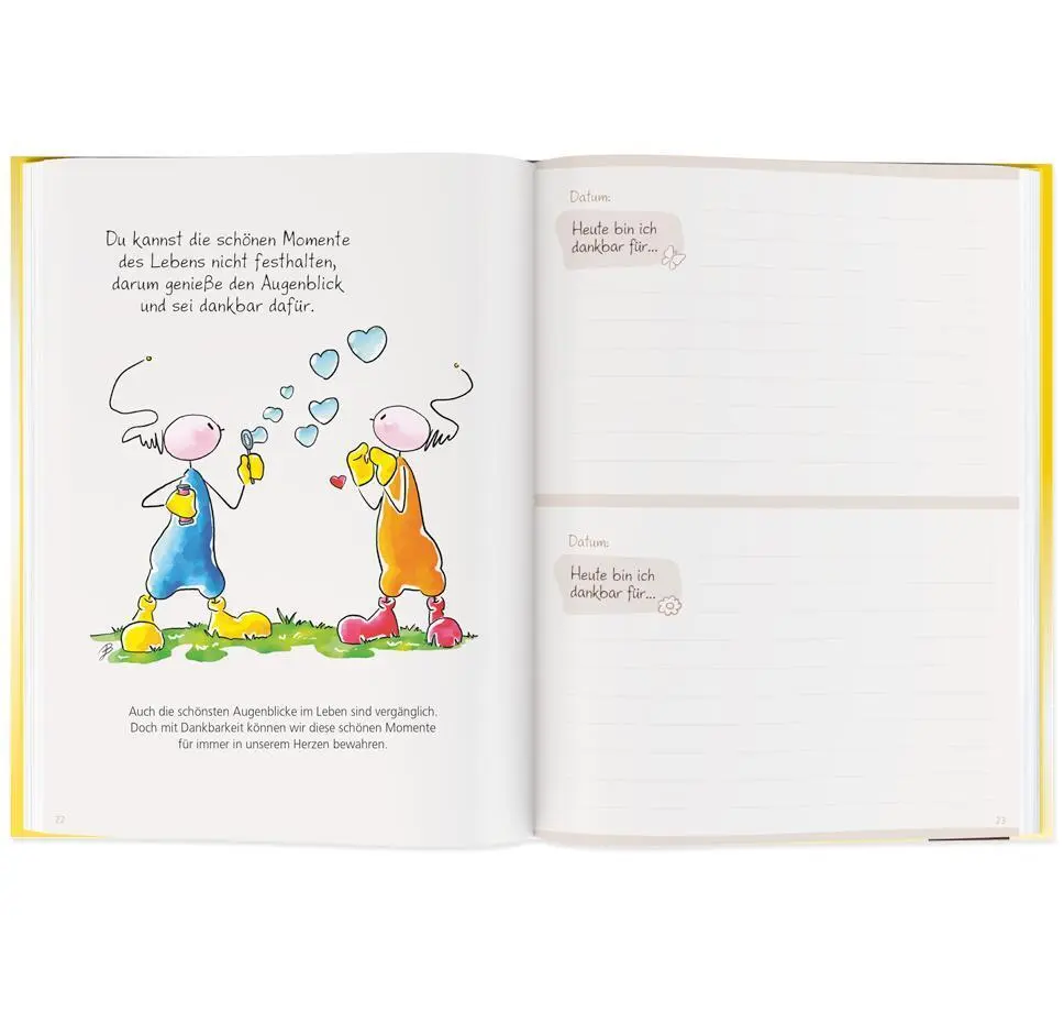 Bild: 9783903175419 | Oups Dankbarkeit macht glücklich | Das Dankbarkeits-Tagebuch | Buch