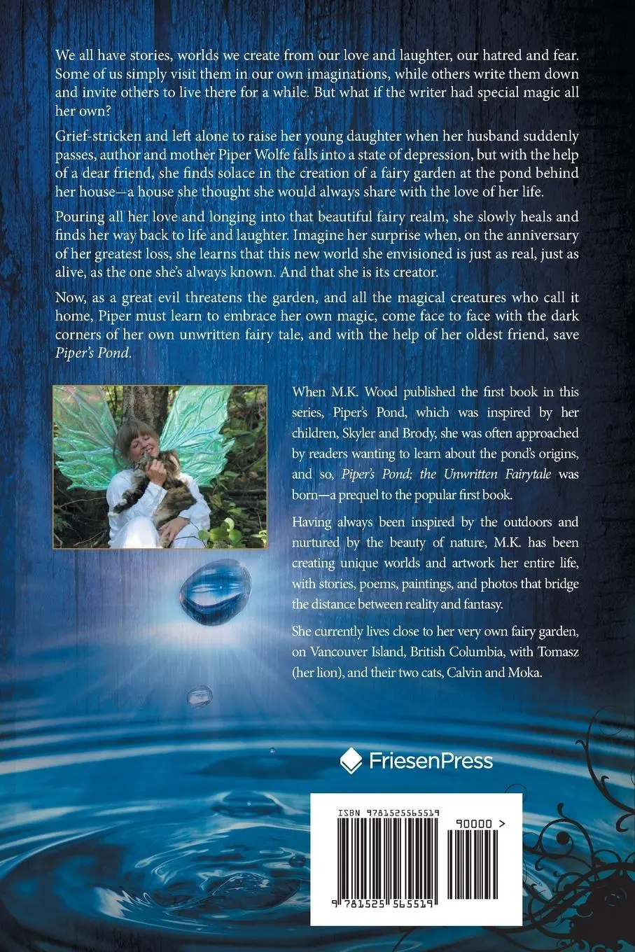 Rückseite: 9781525565519 | Piper's Pond | The Unwritten Fairytale | M. K. Wood | Taschenbuch