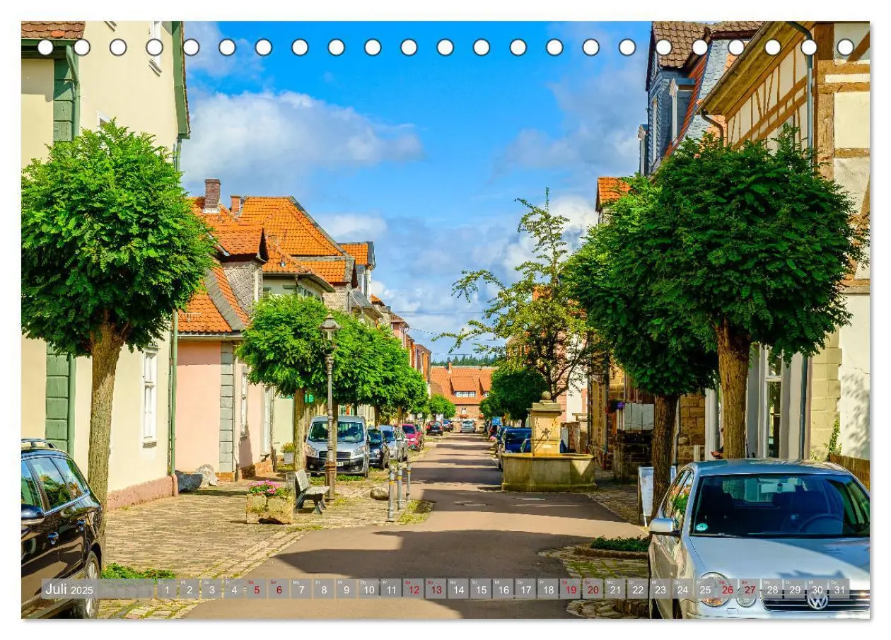 Bild: 9783383875519 | Ein Blick auf Bad Arolsen (Tischkalender 2025 DIN A5 quer),...