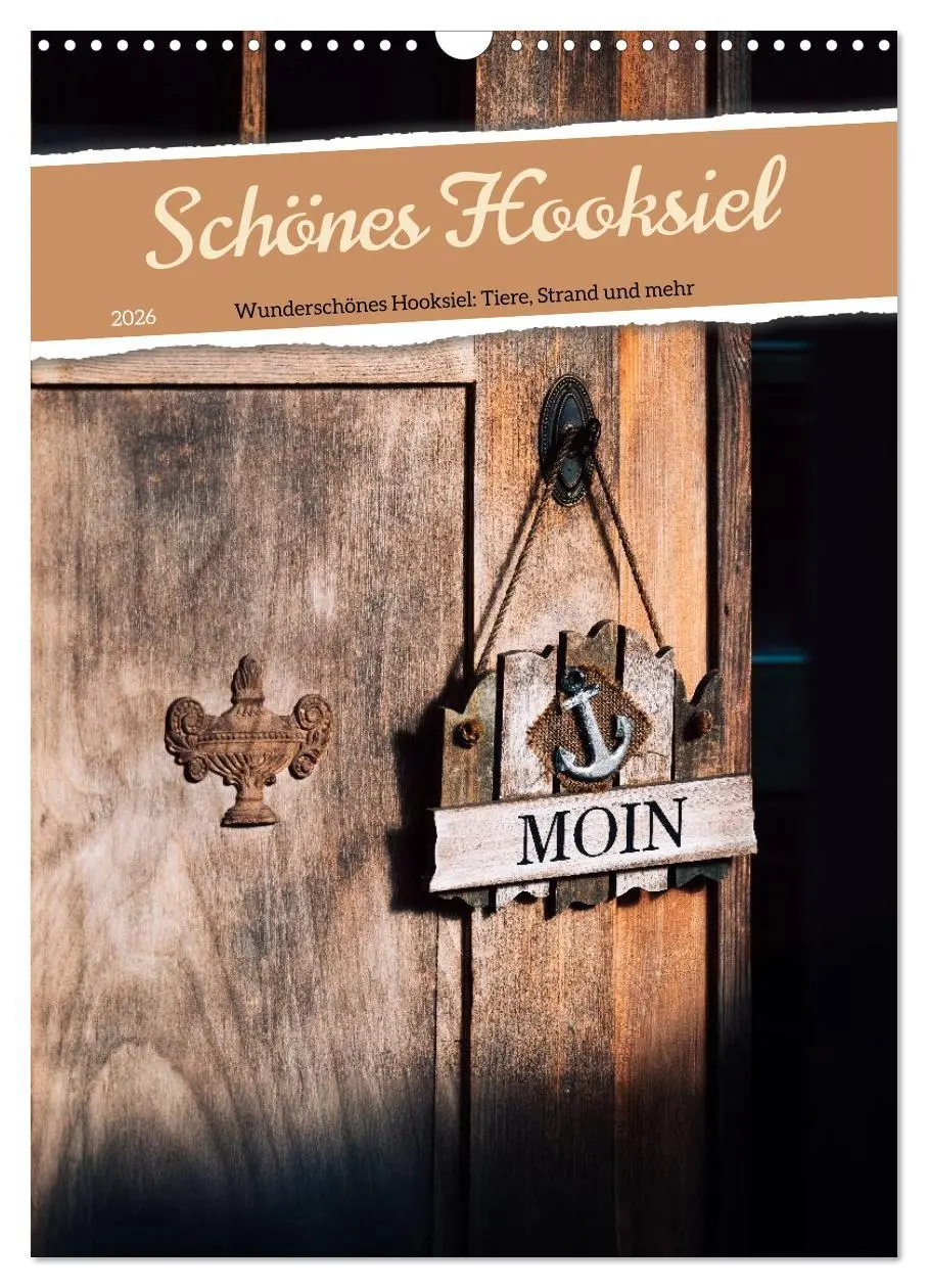 Cover: 9783457295519 | Schönes Hooksiel (Wandkalender 2026 DIN A3 hoch), CALVENDO...