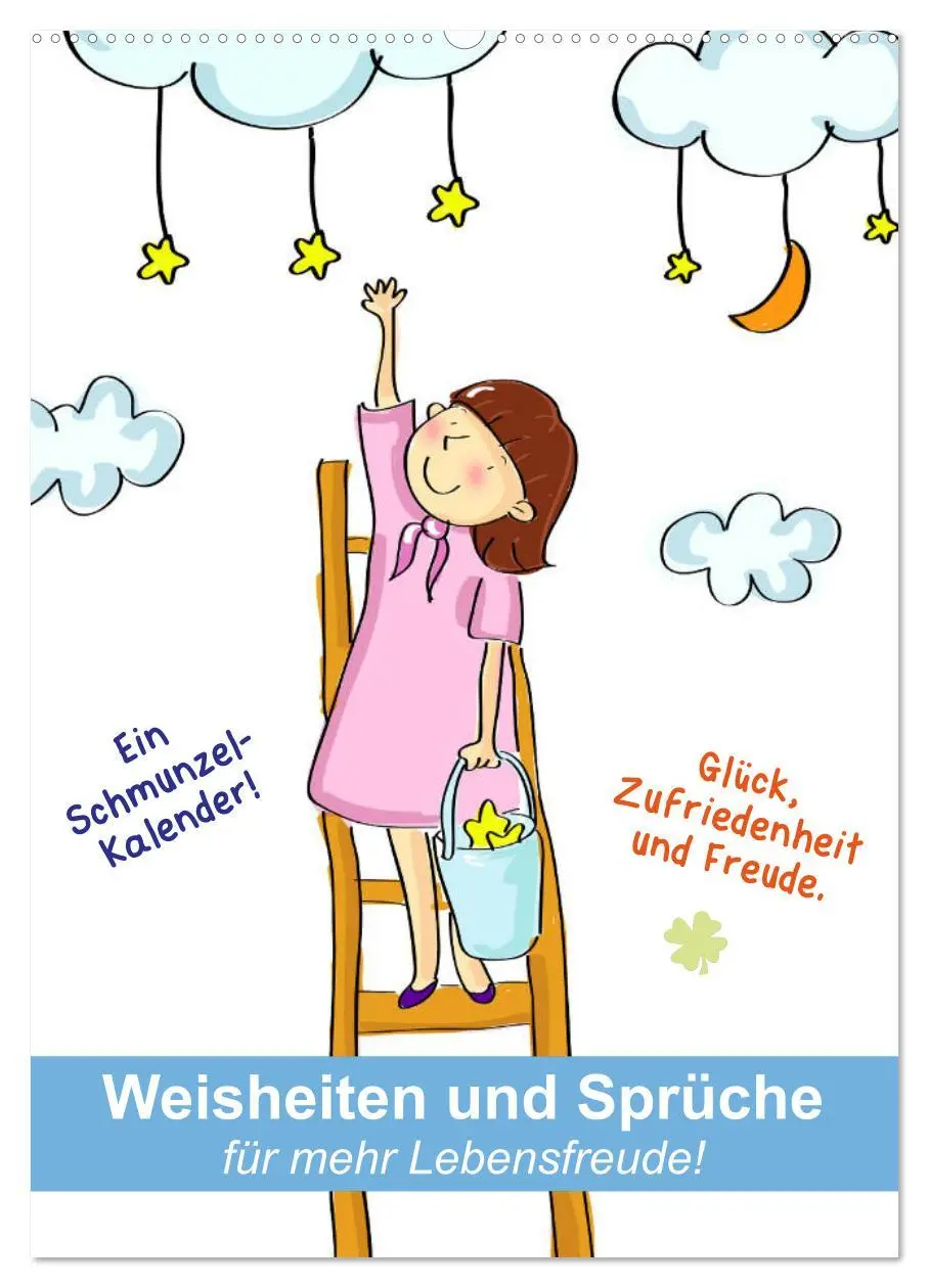 Cover: 9783516385519 | Weisheiten und Sprüche für mehr Lebensfreude! (Wandkalender 2026...