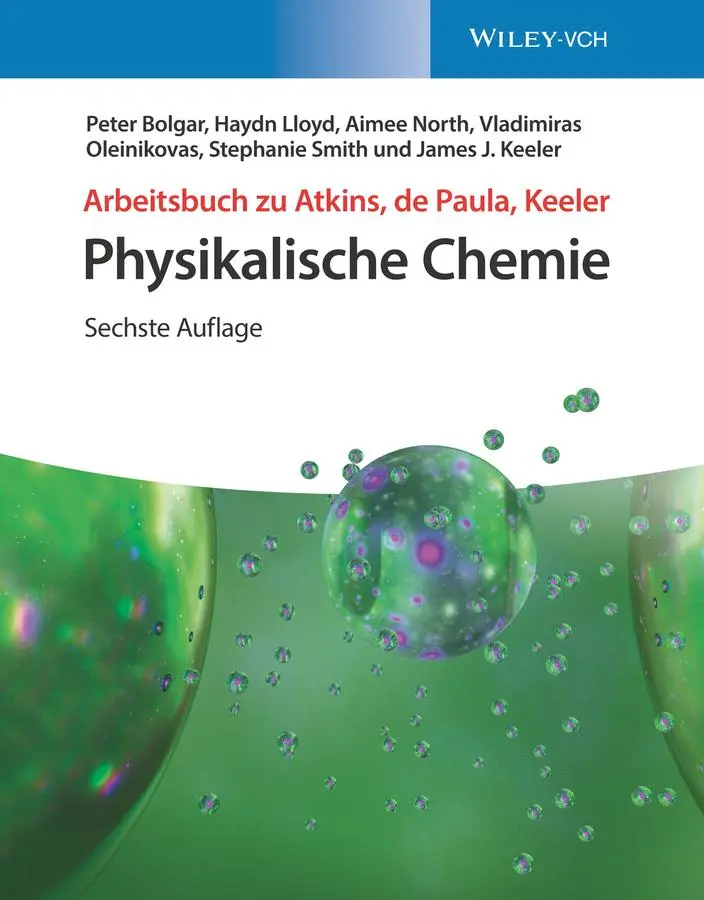Cover: 9783527345519 | Arbeitsbuch Physikalische Chemie | Lösungen zu den Aufgaben | Buch | X