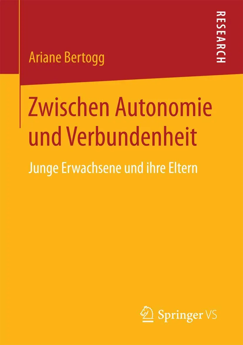 Cover: 9783658195519 | Zwischen Autonomie und Verbundenheit | Ariane Bertogg | Taschenbuch