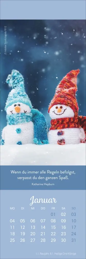 Bild: 9783756415519 | Tage voller Glück Lesezeichen &amp; Kalender 2027 | Kalender | Geblockt