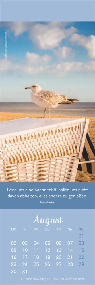 Bild: 9783756415519 | Tage voller Glück Lesezeichen &amp; Kalender 2027 | Kalender | Geblockt