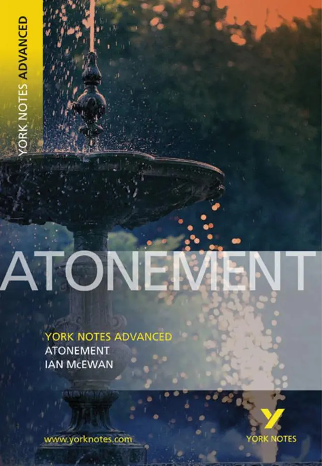 Cover: 9781405835619 | Atonement (York Notes Advanced) English Literature Study Guide -...