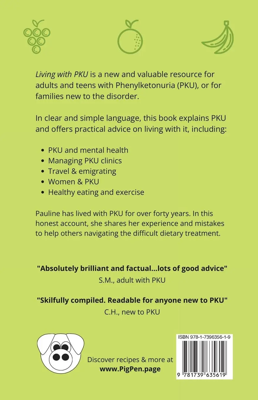 Rückseite: 9781739635619 | Living with PKU | A low protein life with Phenylketonuria | O'Connor