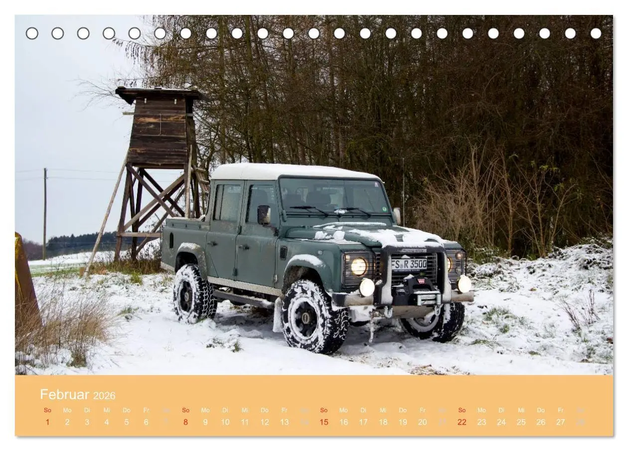 Bild: 9783457975619 | Defender für's Grobe (Tischkalender 2026 DIN A5 quer), CALVENDO...