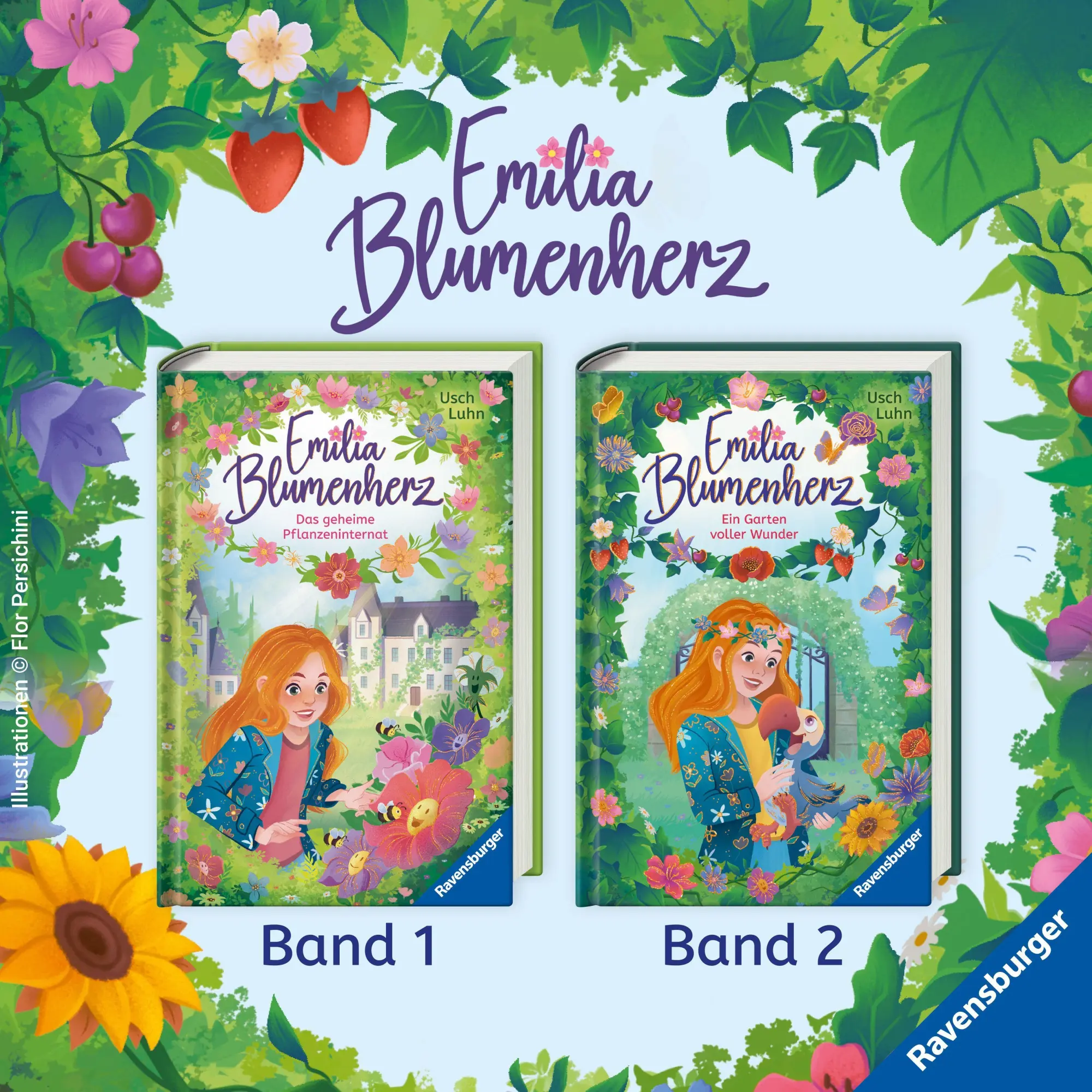 Bild: 9783473405619 | Emilia Blumenherz, Band 2 - Ein Garten voller Wunder | Usch Luhn