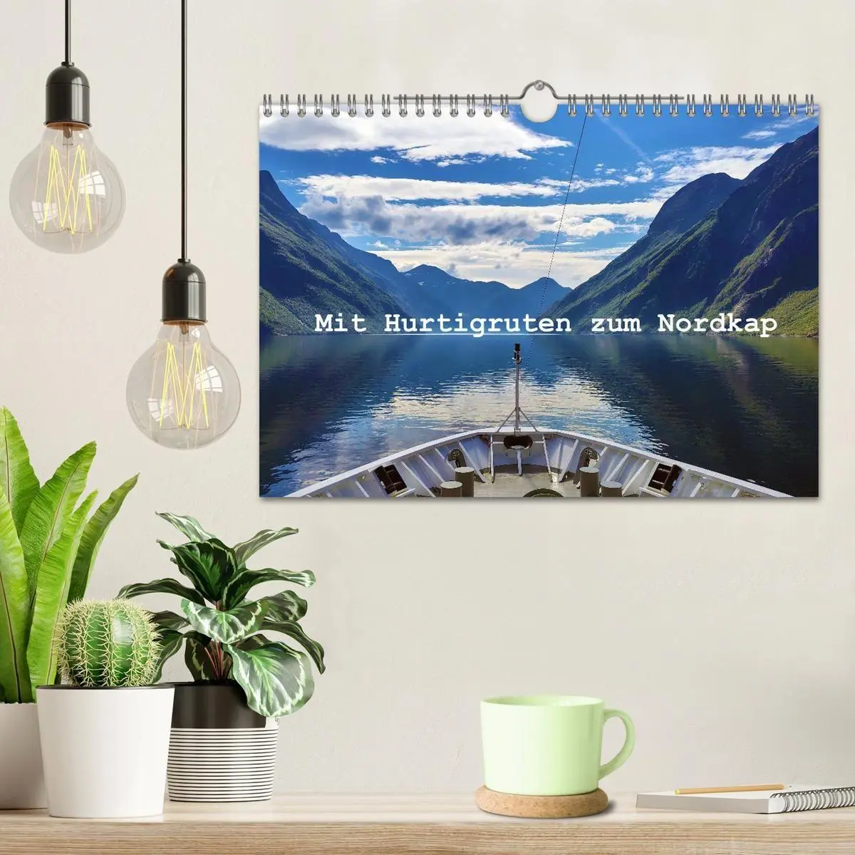 Bild: 9783516685619 | Mit Hurtigruten zum Nordkap (Wandkalender 2026 DIN A4 quer),...