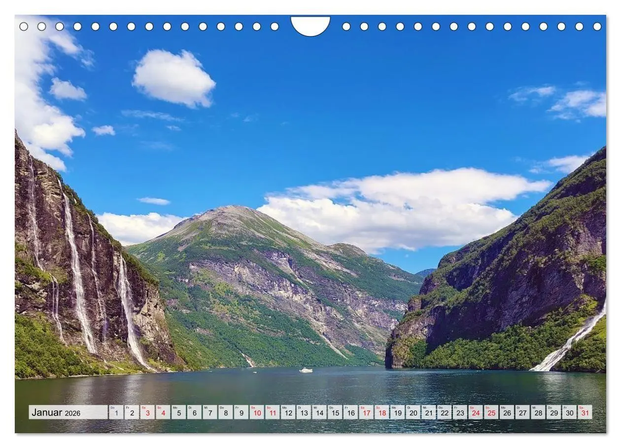 Bild: 9783516685619 | Mit Hurtigruten zum Nordkap (Wandkalender 2026 DIN A4 quer),...