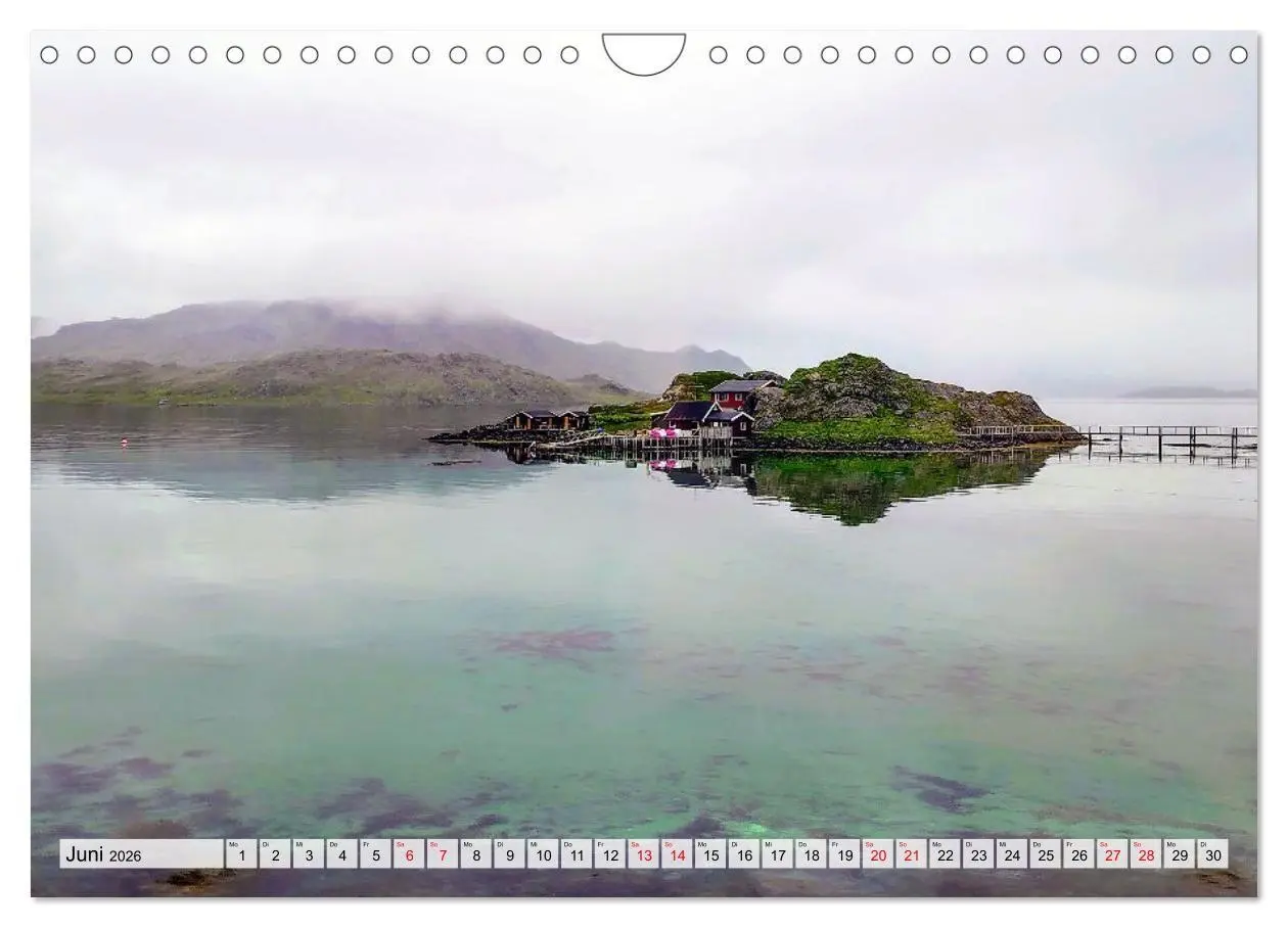 Bild: 9783516685619 | Mit Hurtigruten zum Nordkap (Wandkalender 2026 DIN A4 quer),...