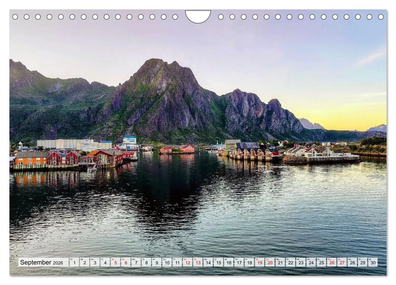Bild: 9783516685619 | Mit Hurtigruten zum Nordkap (Wandkalender 2026 DIN A4 quer),...
