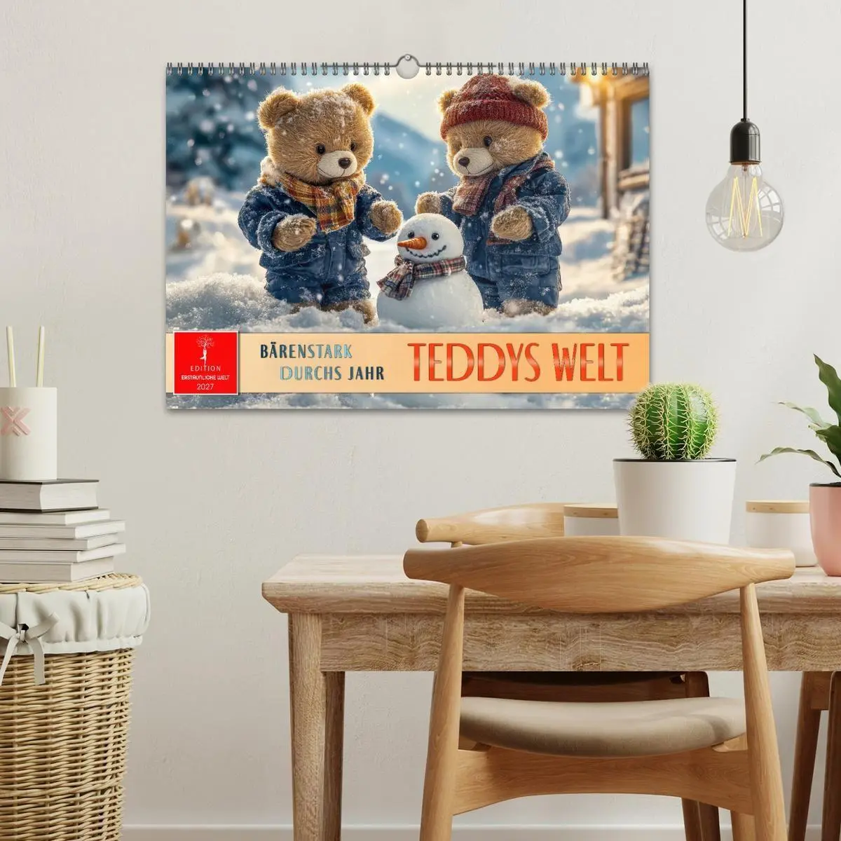 Bild: 9783516825619 | Teddys Welt - Bärenstark durchs Jahr (Wandkalender 2027 DIN A3...
