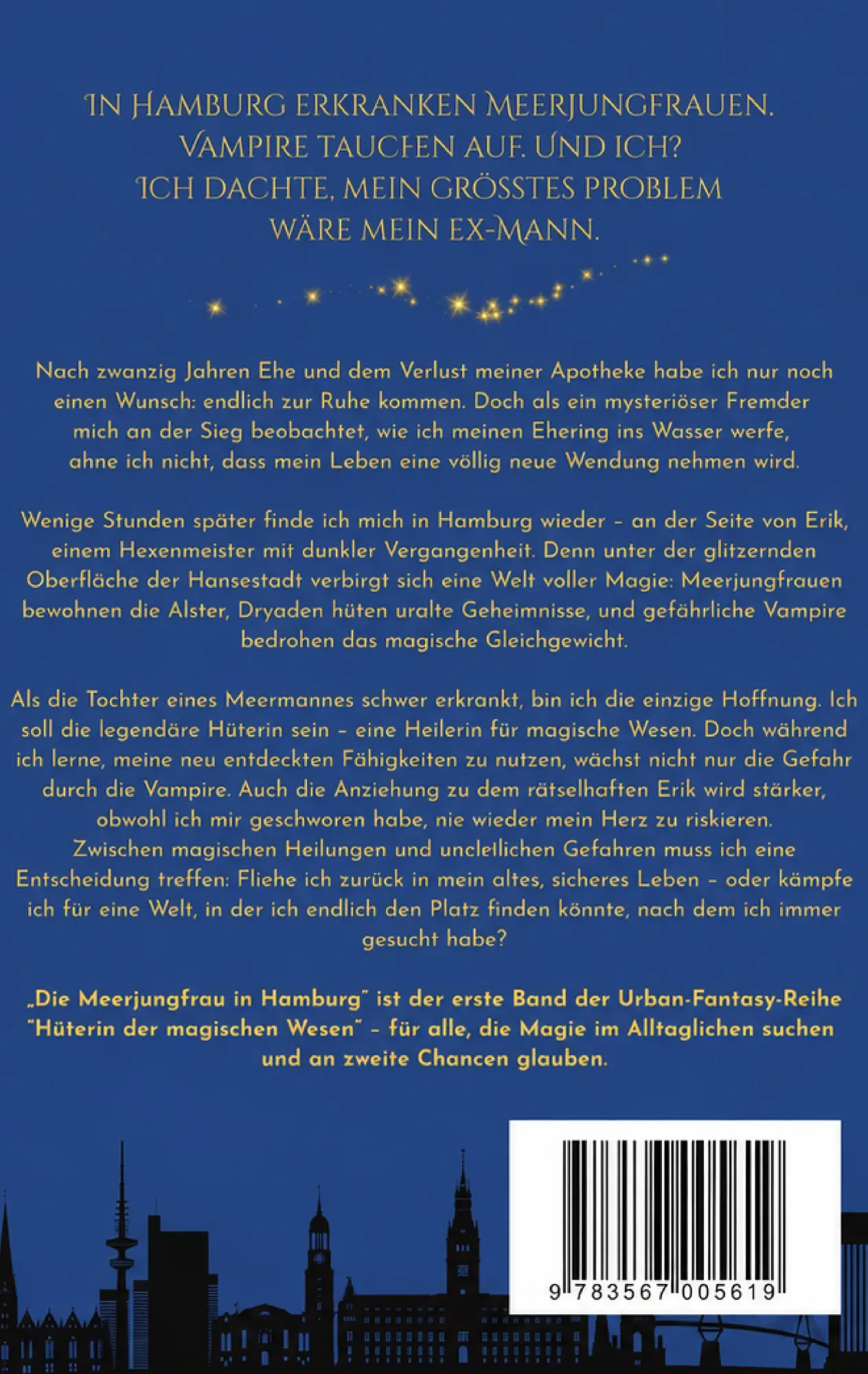Rückseite: 9783567005619 | Die Meerjungfrau in Hamburg | Julia Nickel | Taschenbuch | 144 S.