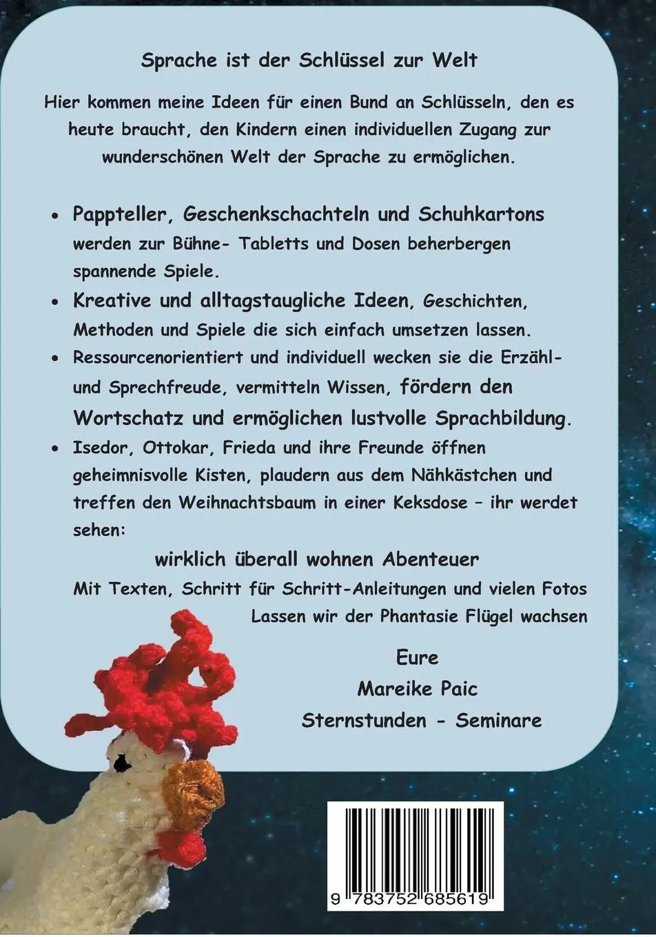 Rückseite: 9783752685619 | Überall ist Sprache drin | In jeder Tüte wohnt ein Abenteuer | Paic