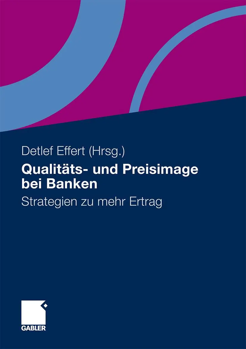 Cover: 9783834925619 | Qualitäts- und Preisimage bei Banken | Strategien zu mehr Ertrag