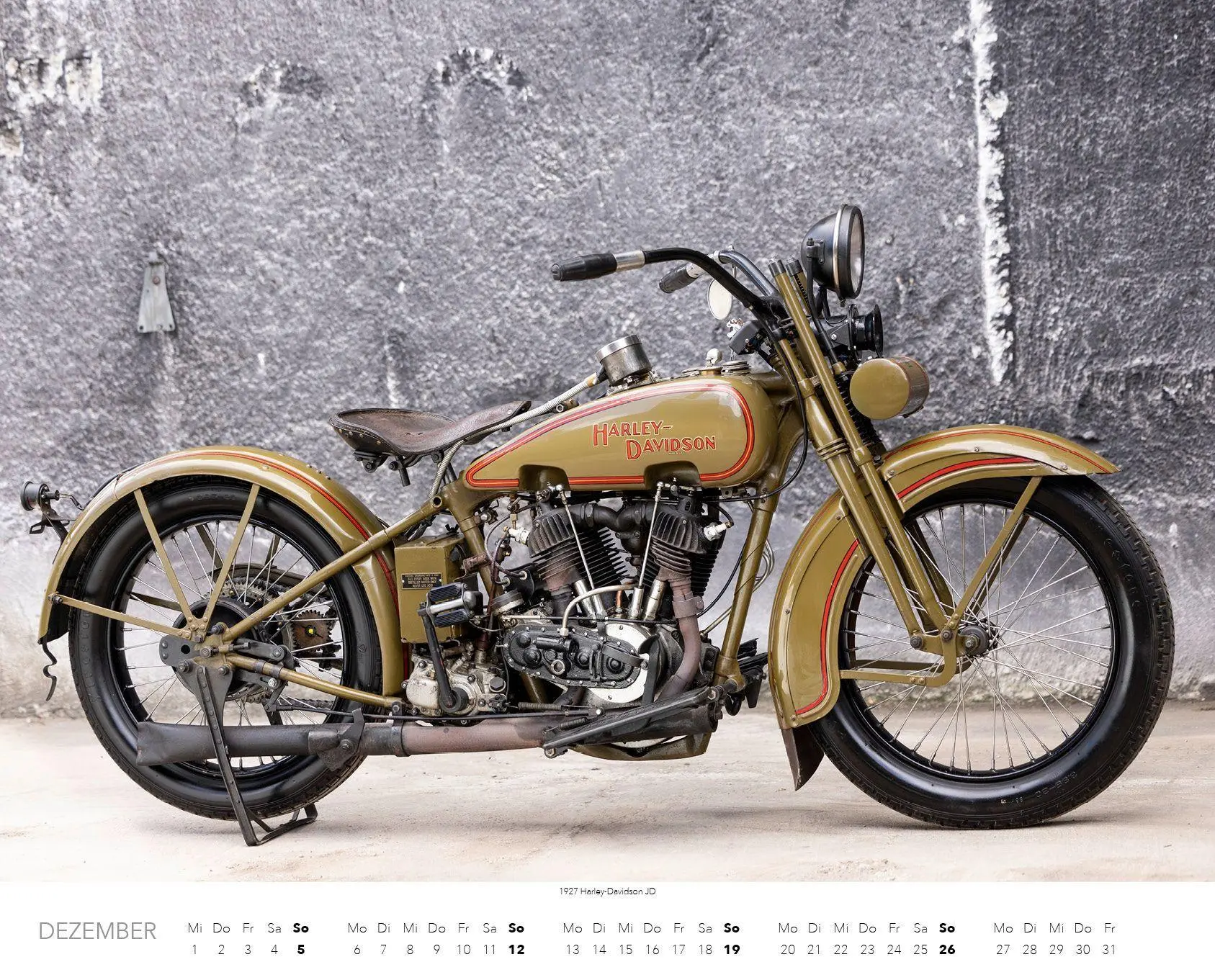 Bild: 9783960585619 | Best of Harley Davidson Kalender 2027 | Dieter Rebmann | Kalender