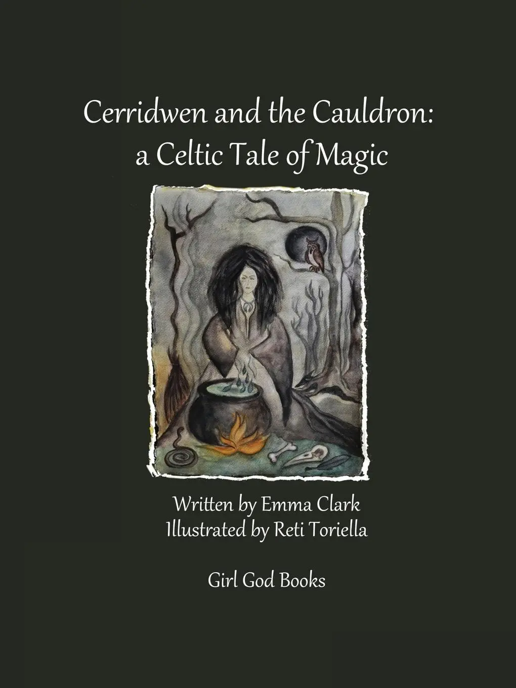 Cover: 9788293725619 | Cerridwen and the Cauldron | a Celtic Tale of Magic | Emma Clark