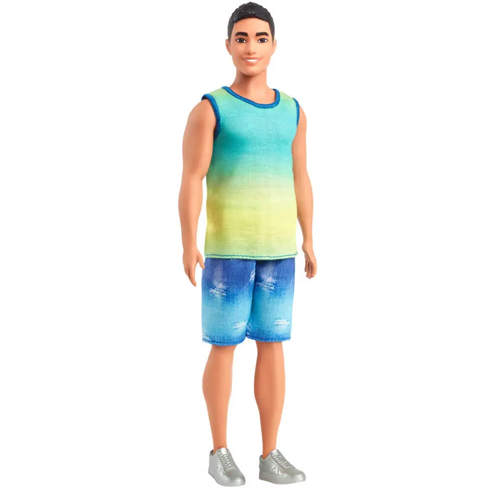 Bild: 194735255719 | Barbie Fashionista Ken Puppe im Ombré Tanktop | Fensterkarton | HYV00