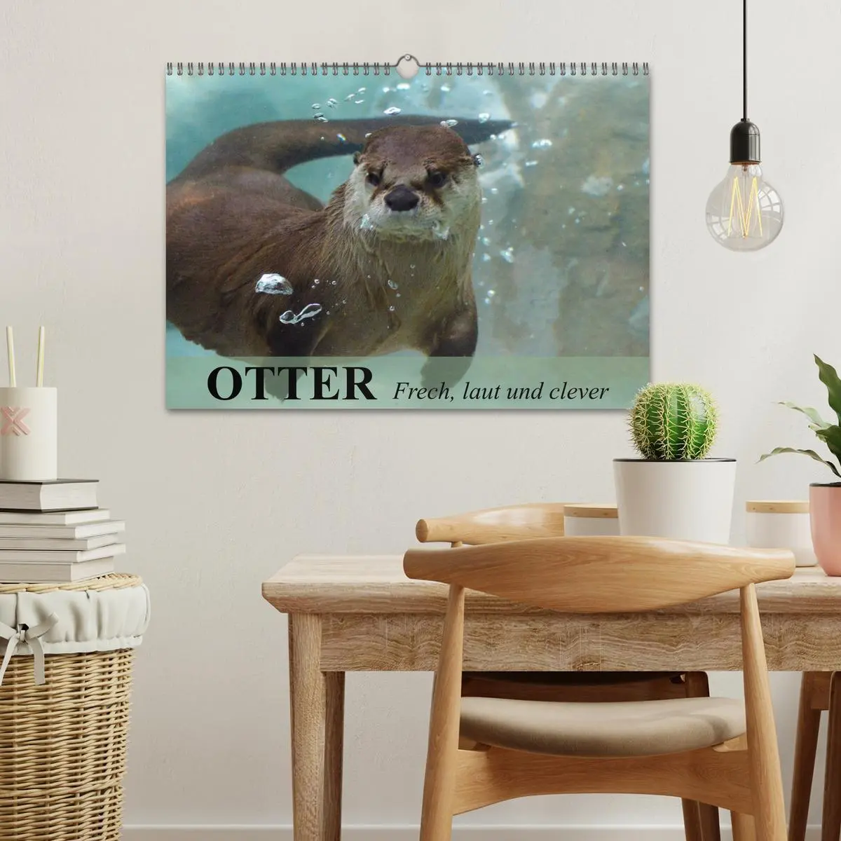 Bild: 9783516055719 | Otter. Frech, laut und clever (Wandkalender 2026 DIN A3 quer),...