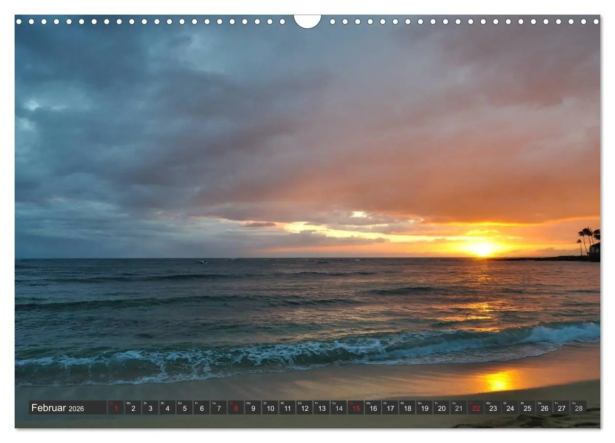 Bild: 9783516125719 | Sonne, Meer und Wolken (Wandkalender 2026 DIN A3 quer), CALVENDO...