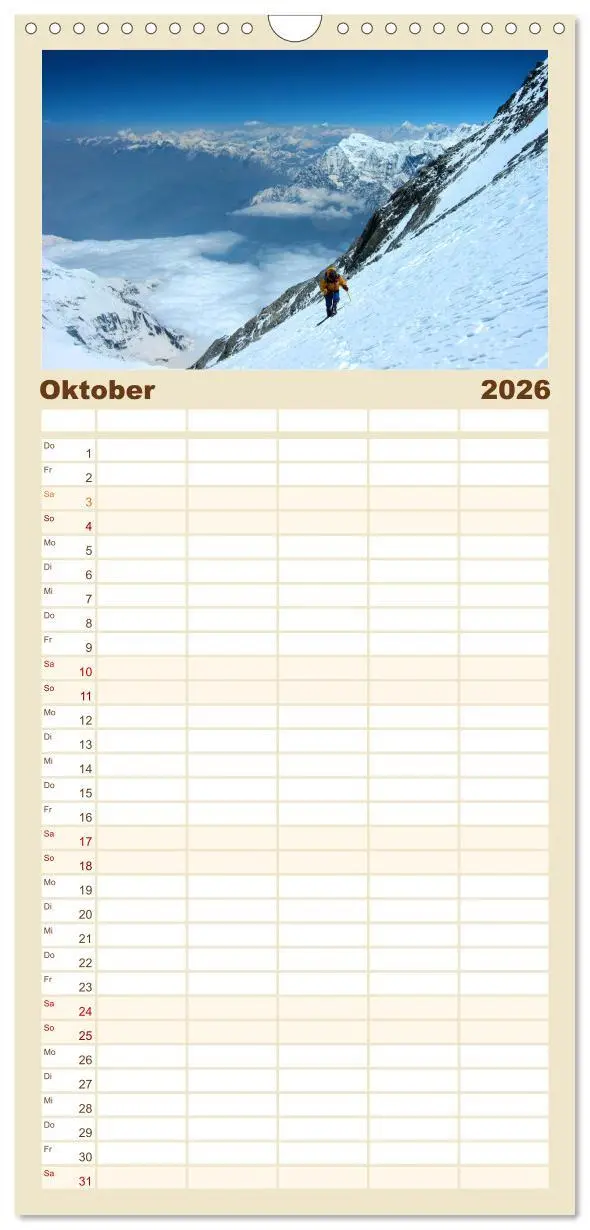 Bild: 9783516505719 | Familienplaner 2026 - Gipfelabenteuer - wenn der Berg ruft mit 5...