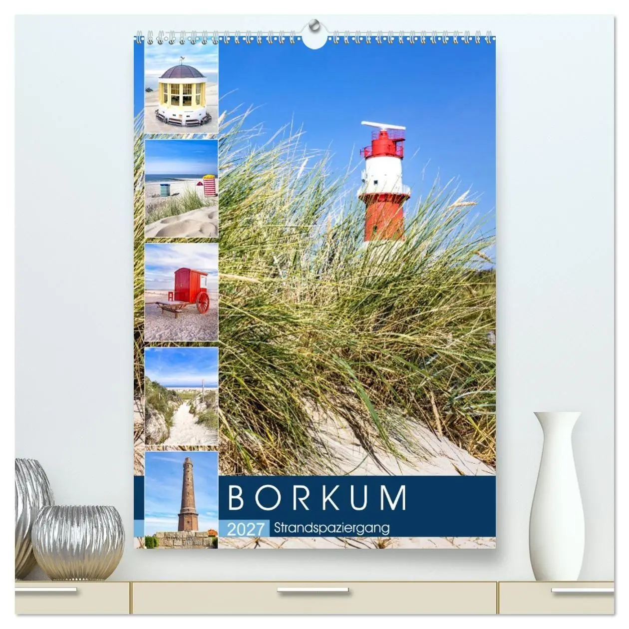 Cover: 9783569695719 | Borkum Strandspaziergang (hochwertiger Premium Wandkalender 2027...