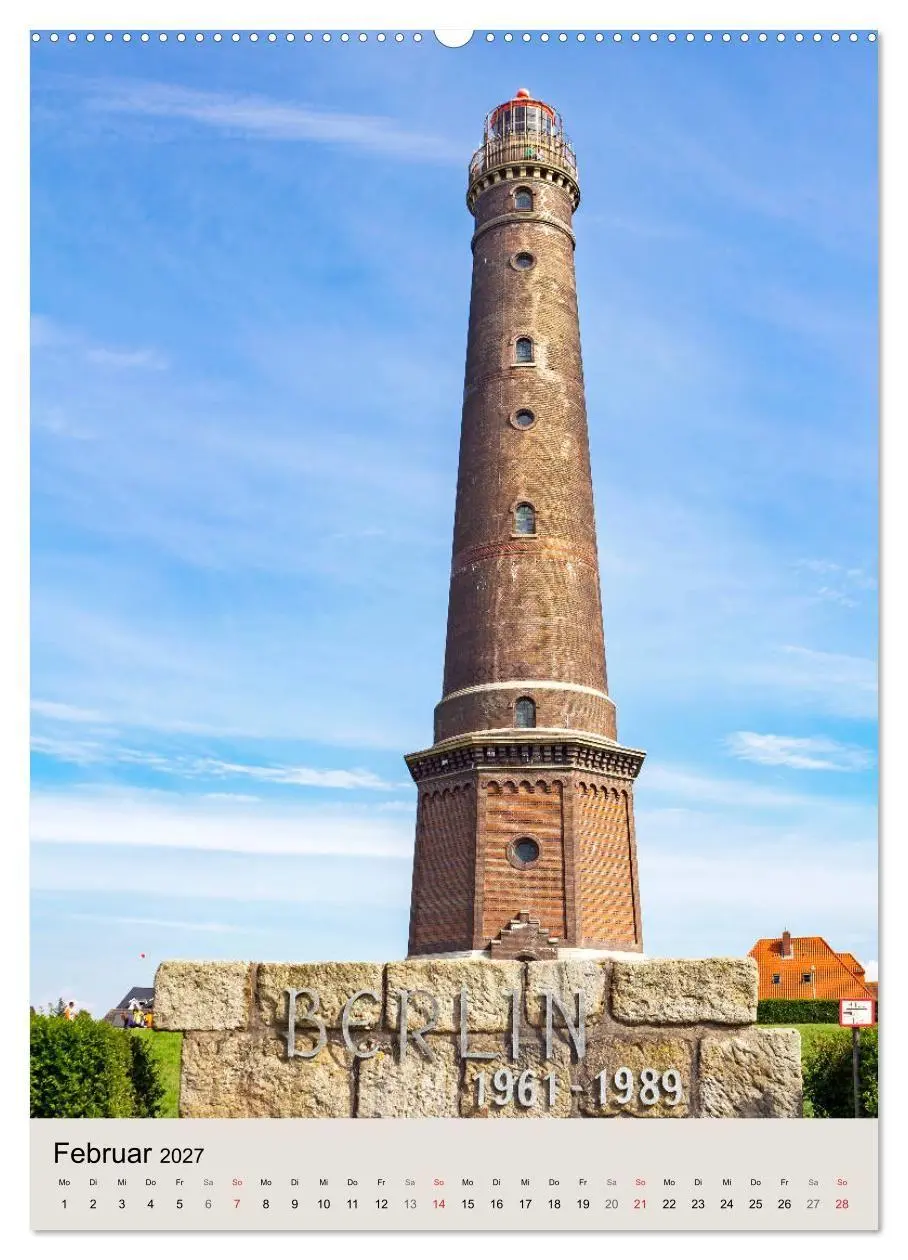 Bild: 9783569695719 | Borkum Strandspaziergang (hochwertiger Premium Wandkalender 2027...