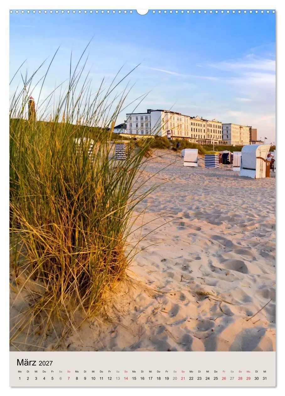 Bild: 9783569695719 | Borkum Strandspaziergang (hochwertiger Premium Wandkalender 2027...