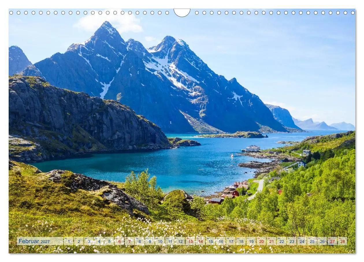 Bild: 9783569835719 | Die Lofoten - Eine Bilder-Reise (Wandkalender 2027 DIN A3 quer),...