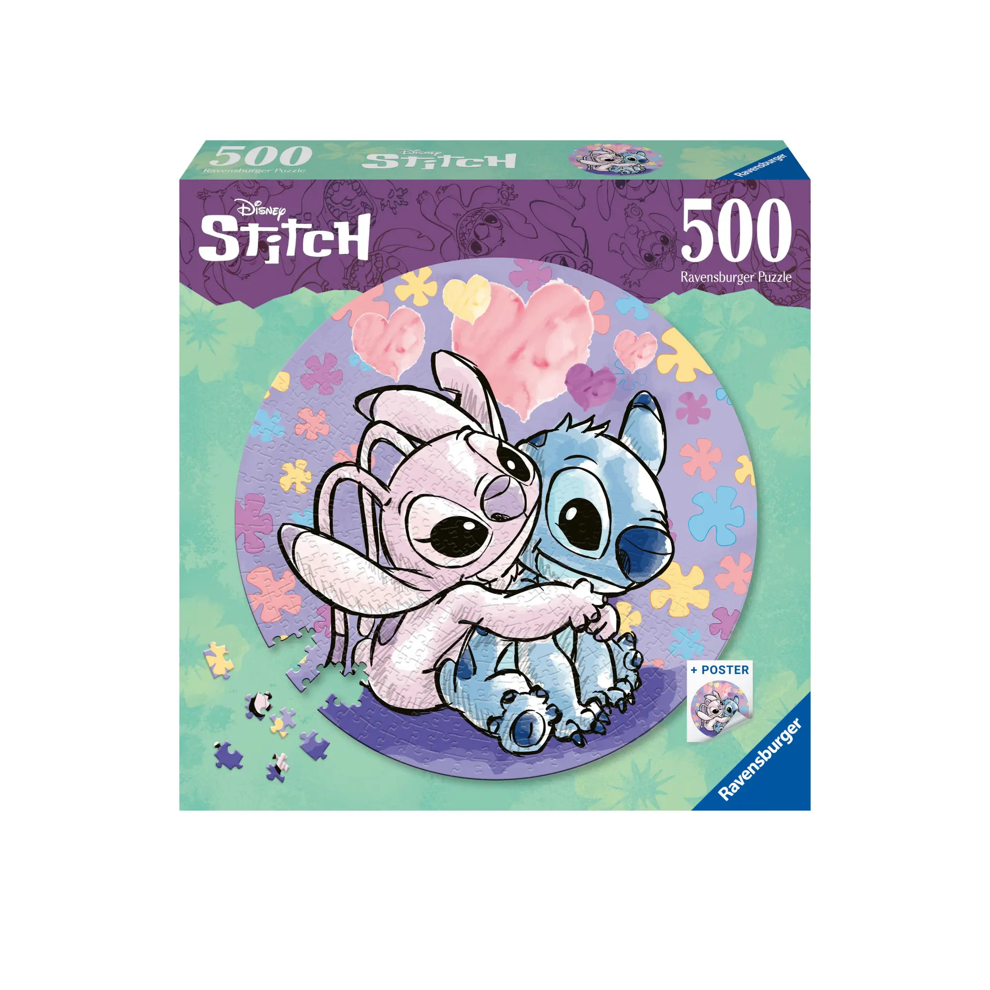Cover: 4005556175819 | Erwachsenenpuzzle 500 Teile - Disney Stitch | Spiel | 17581 | Deutsch