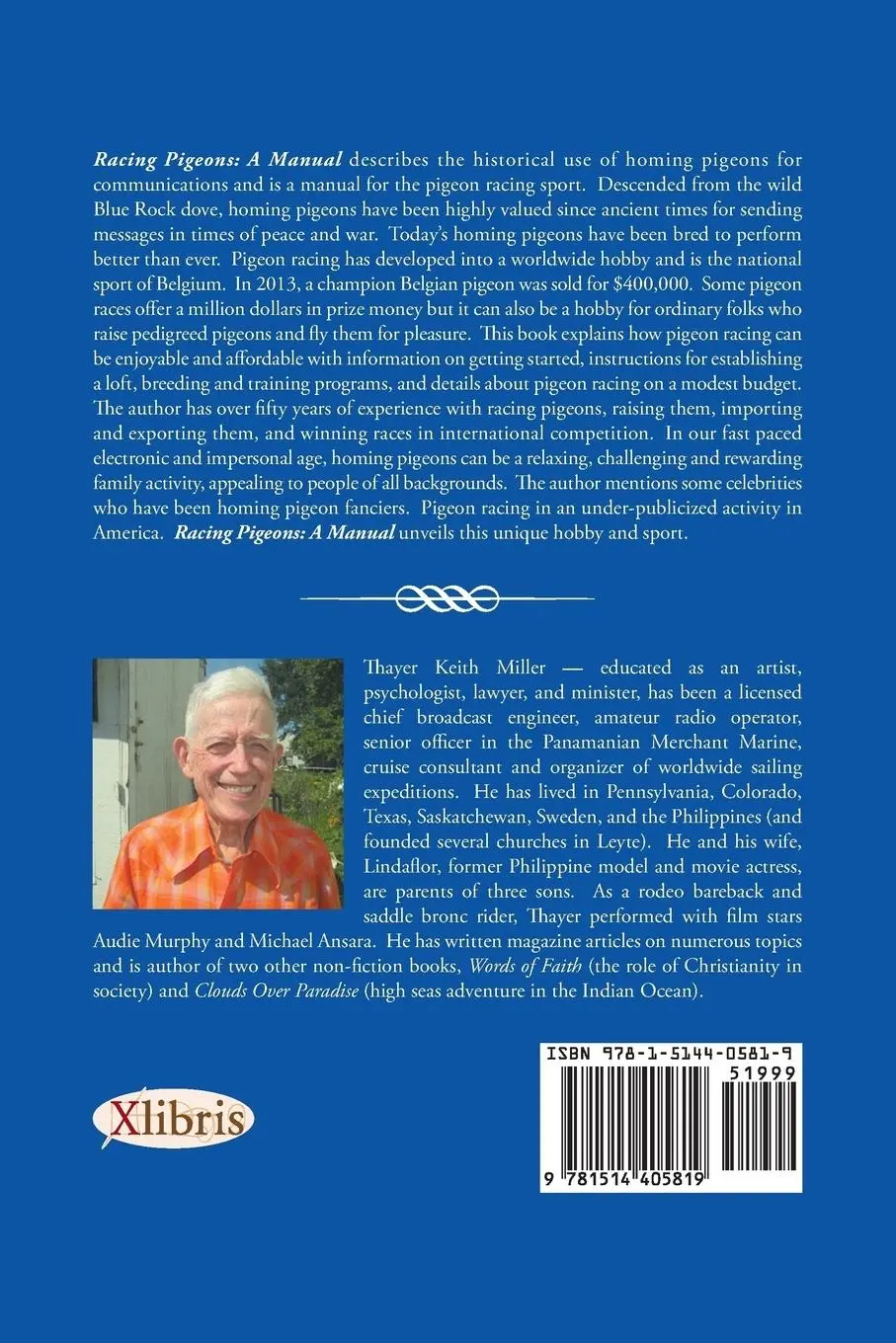Rückseite: 9781514405819 | Racing Pigeons | A Manual | Thayer Keith Miller | Taschenbuch | 2015