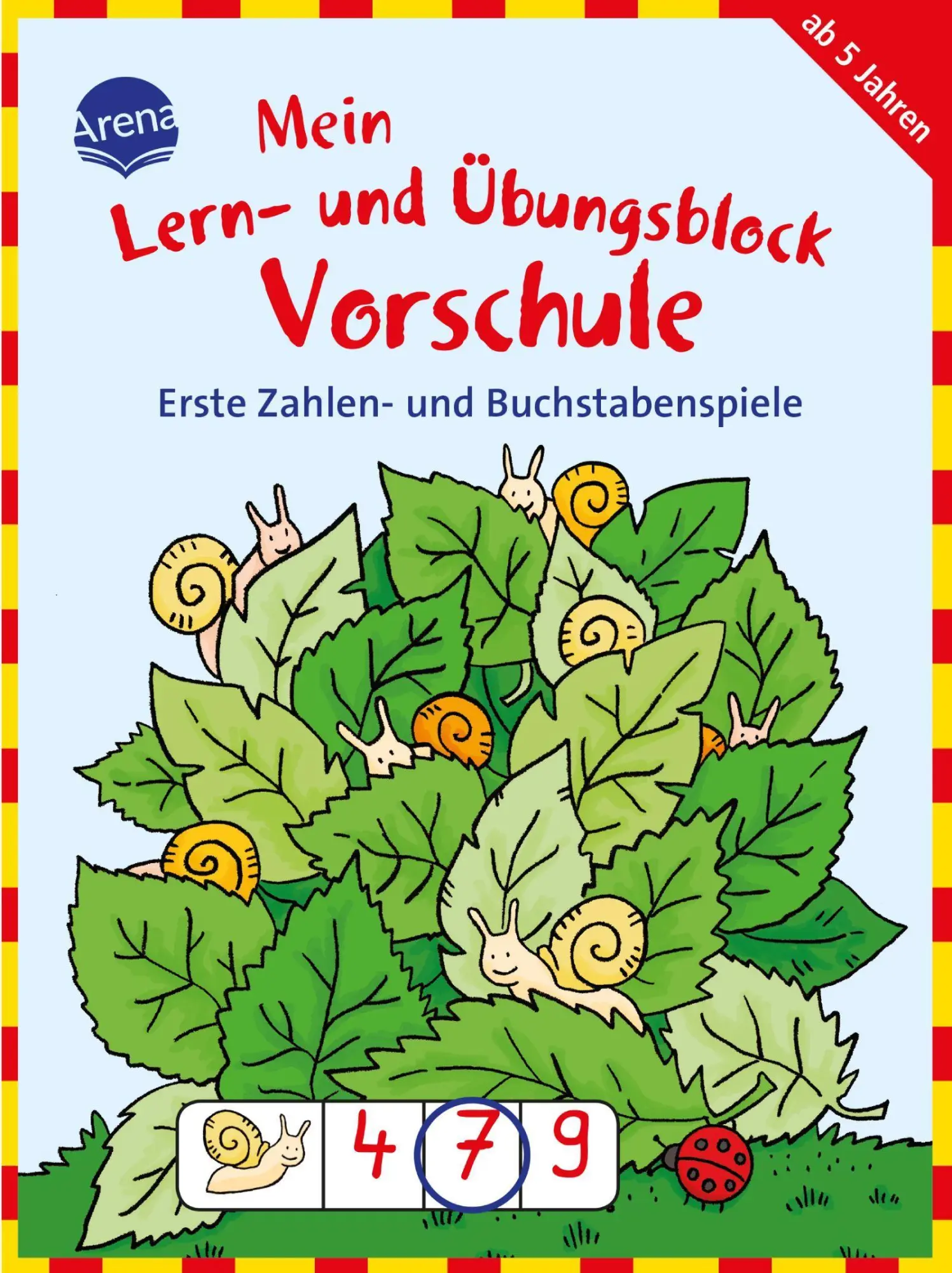 Cover: 9783401415819 | Mein Lern- und Übungsblock Vorschule. Erste Zahlen- und...