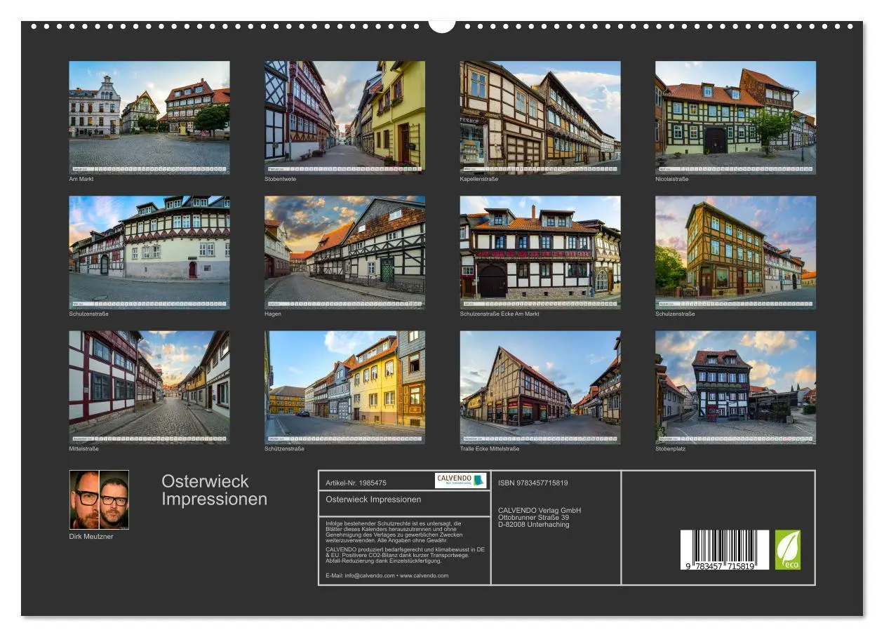 Bild: 9783457715819 | Osterwieck Impressionen (hochwertiger Premium Wandkalender 2026 DIN...