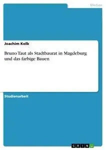 Cover: 9783640315819 | Bruno Taut als Stadtbaurat in Magdeburg und das farbige Bauen | Kolb