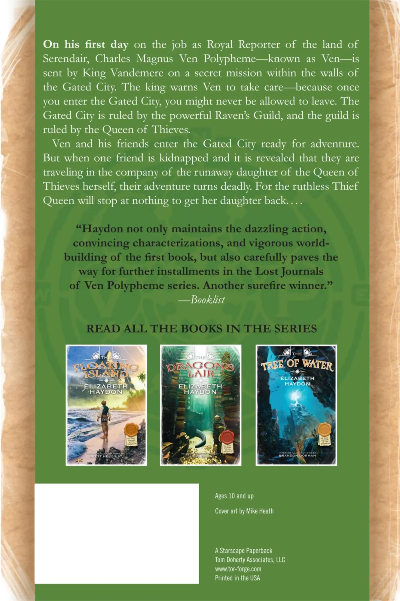 Rückseite: 9780765375919 | THIEF QUEEN'S DAUGHTER | Elizabeth Haydon | Taschenbuch | Englisch