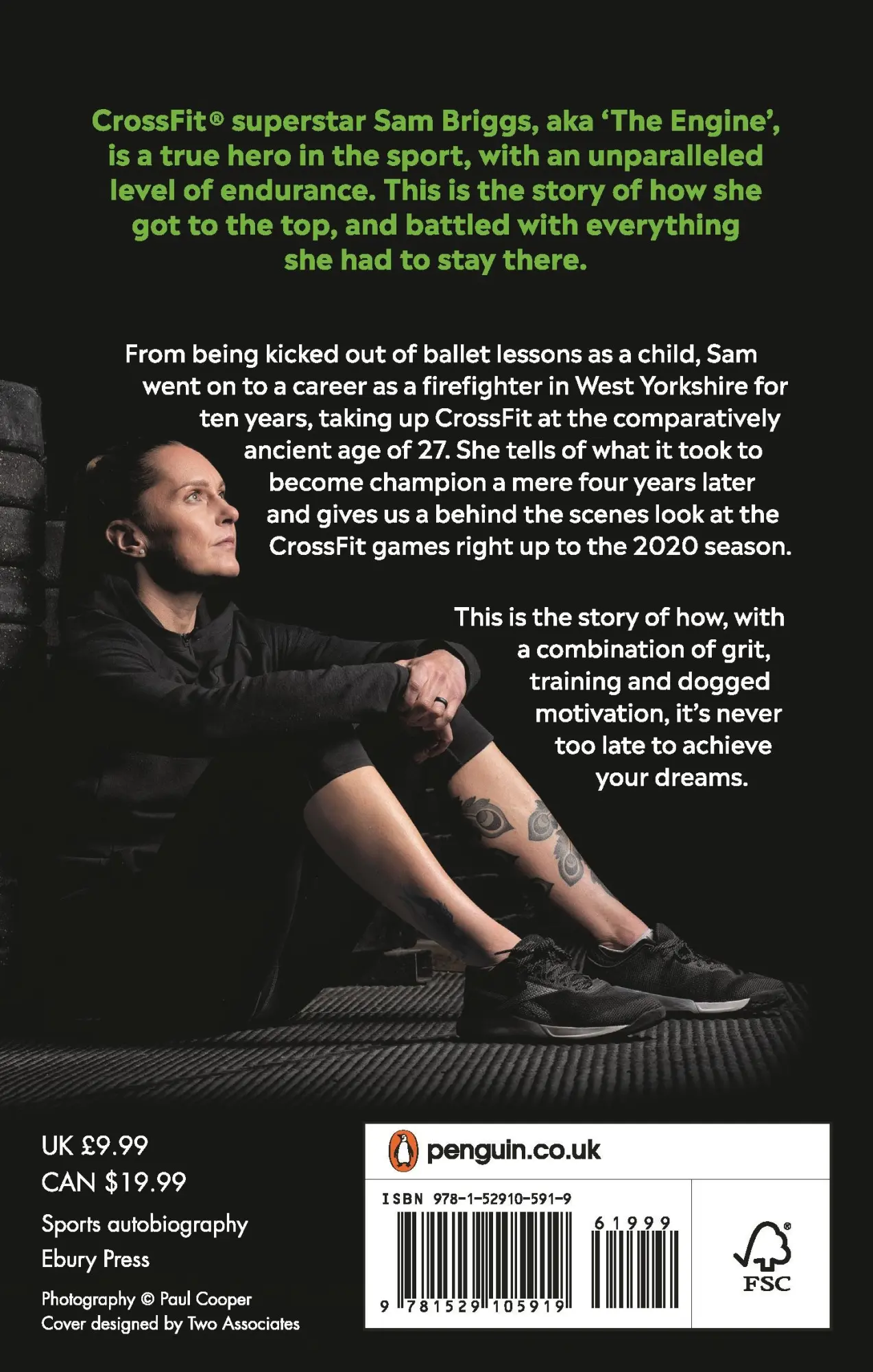 Rückseite: 9781529105919 | Start Your Engines: My Unstoppable Crossfit Journey | Sam Briggs