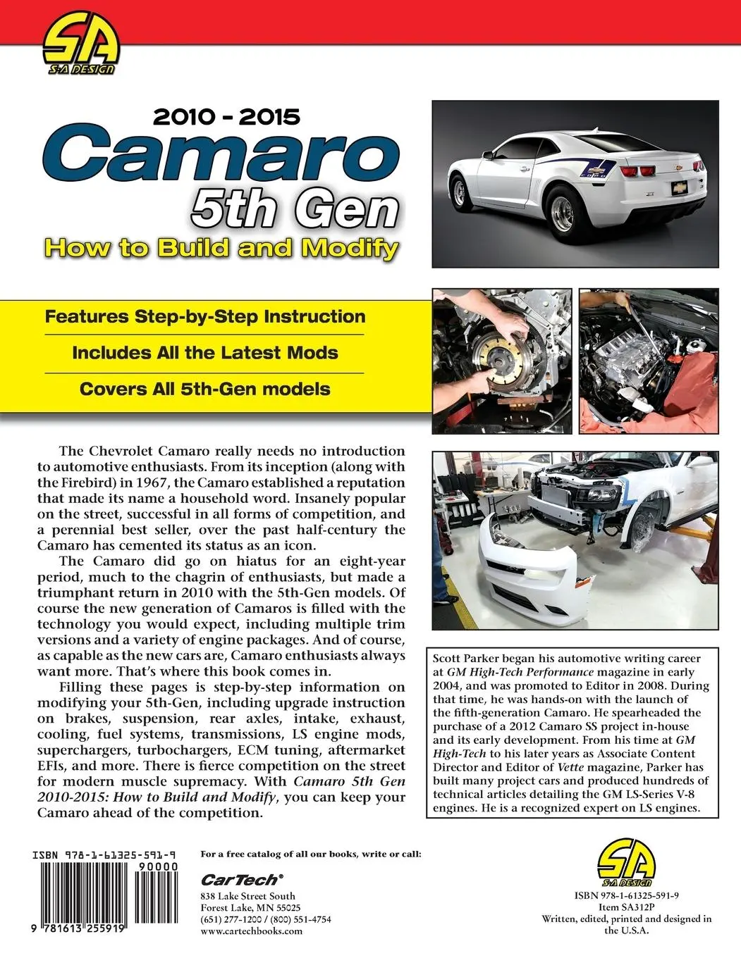 Rückseite: 9781613255919 | Camaro 5th Gen 2010-2015 | How to Build and Modify | Scott Parker