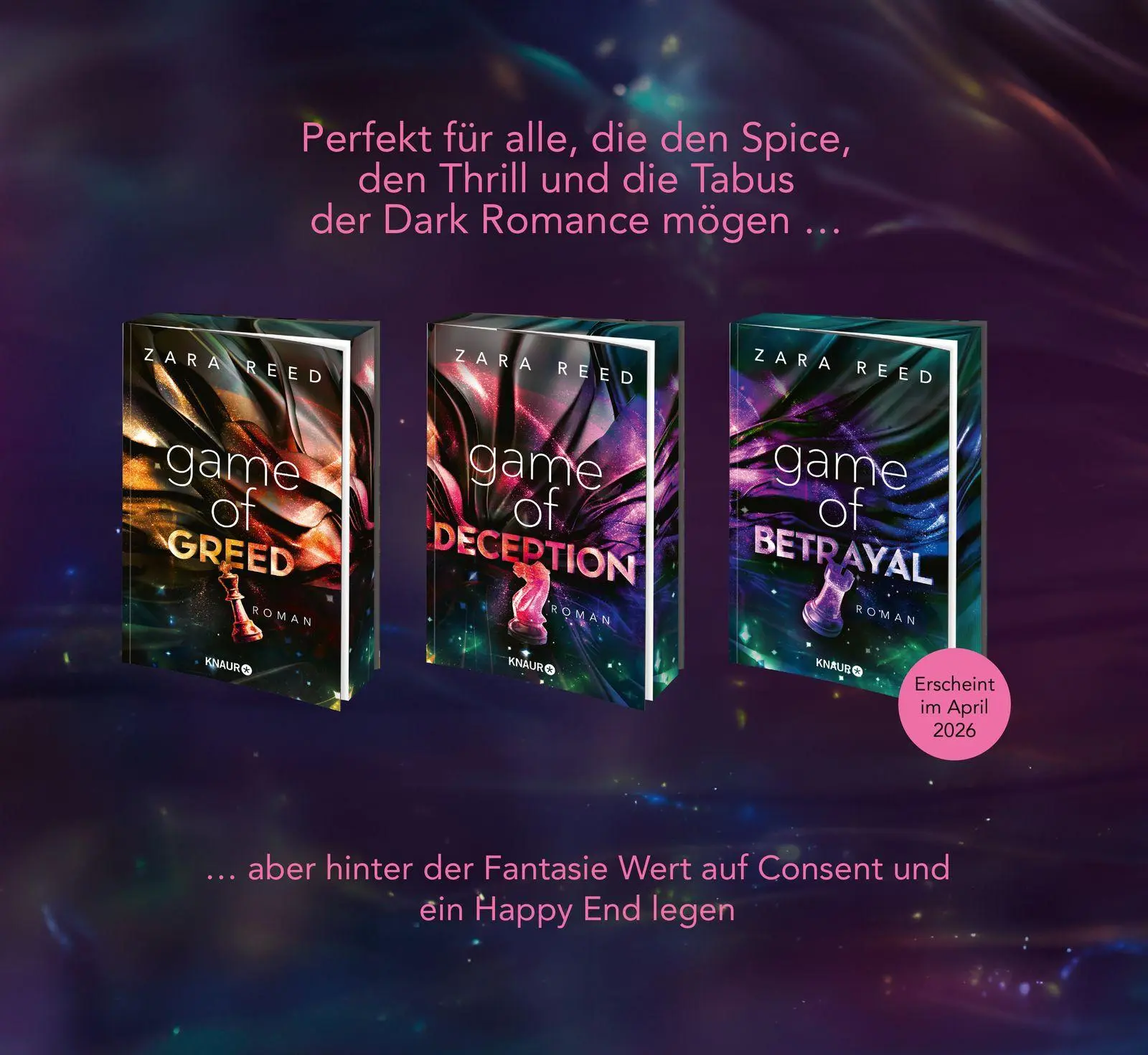 Bild: 9783426565919 | Game of Deception | Zara Reed | Taschenbuch | Dark Games | 320 S.