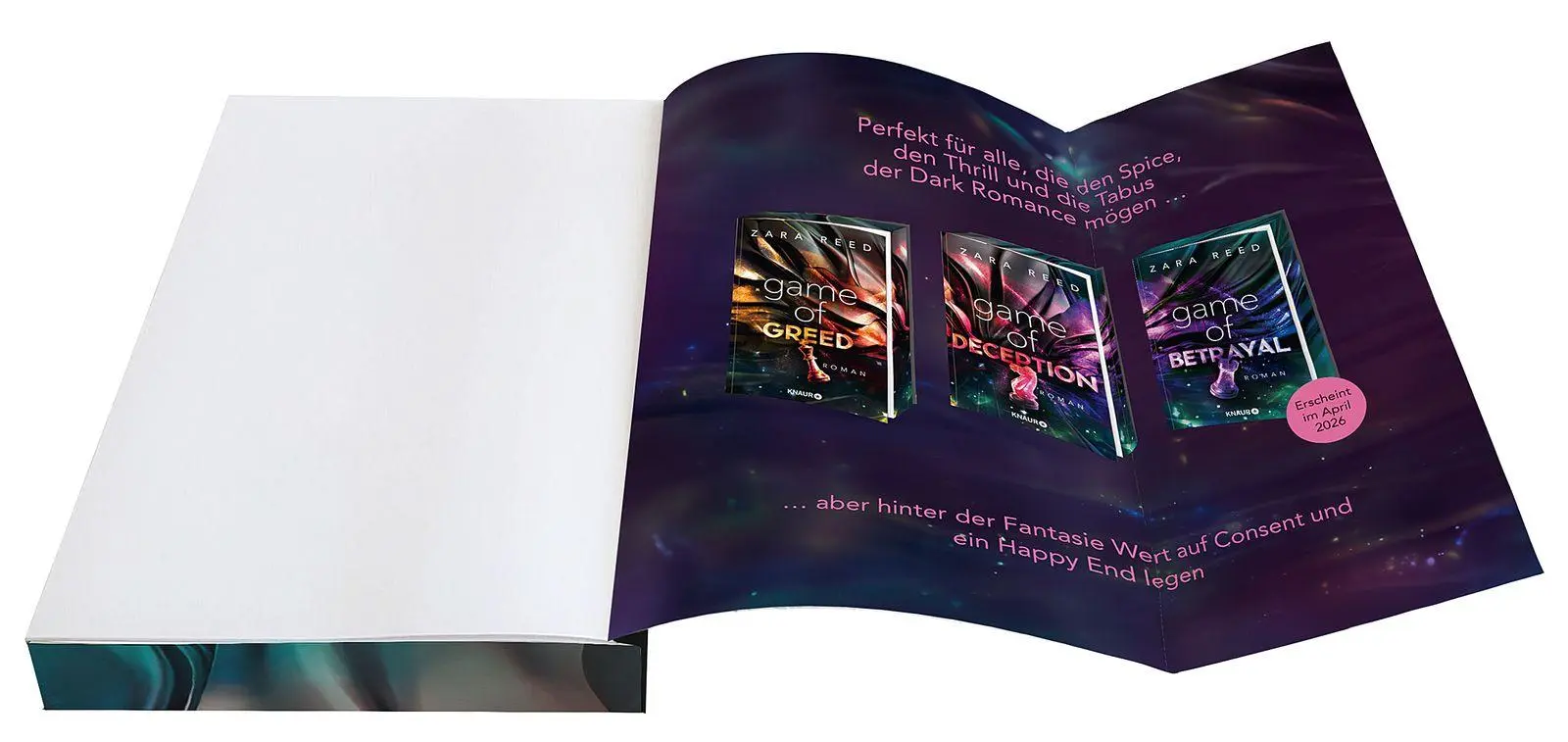 Bild: 9783426565919 | Game of Deception | Zara Reed | Taschenbuch | Dark Games | 320 S.