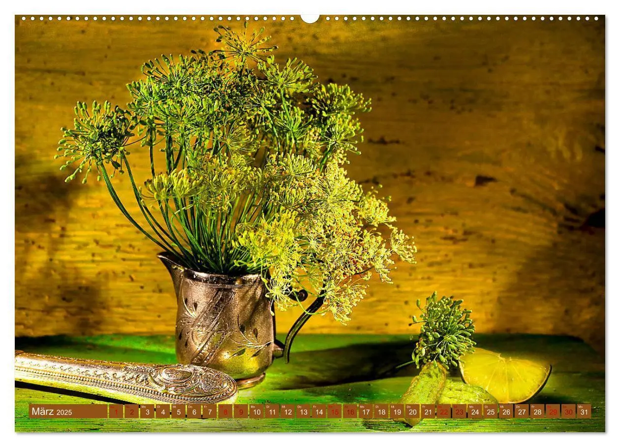 Bild: 9783435235919 | Küchenkräuter Nostalgie (hochwertiger Premium Wandkalender 2025 DIN...