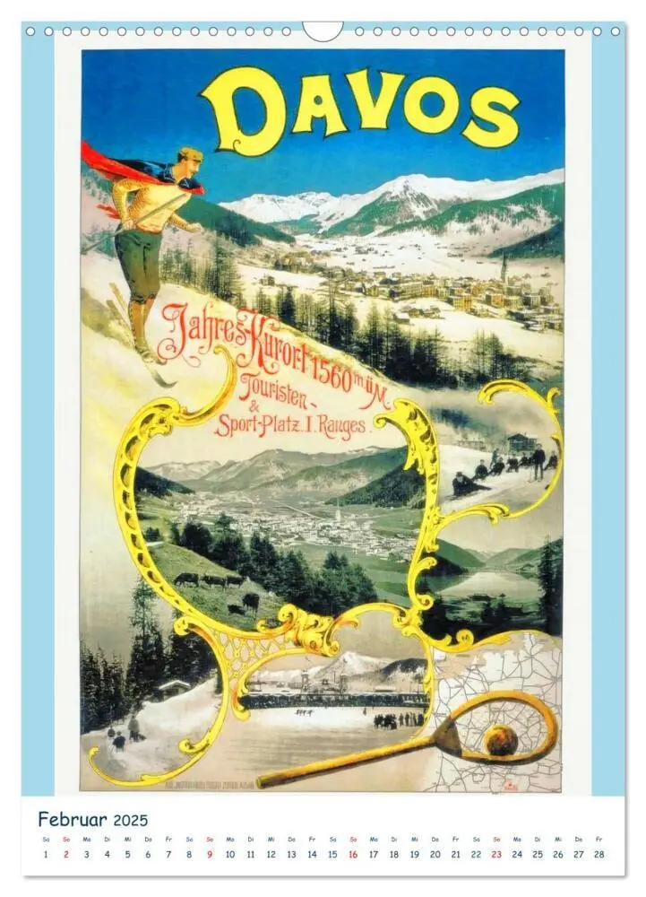 Bild: 9783435855919 | Schweizer Plakatkunst (Wandkalender 2025 DIN A3 hoch), CALVENDO...