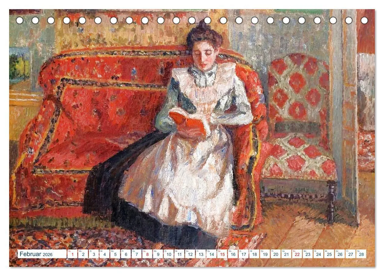 Bild: 9783457495919 | Leserinnen (Tischkalender 2026 DIN A5 quer), CALVENDO Monatskalender