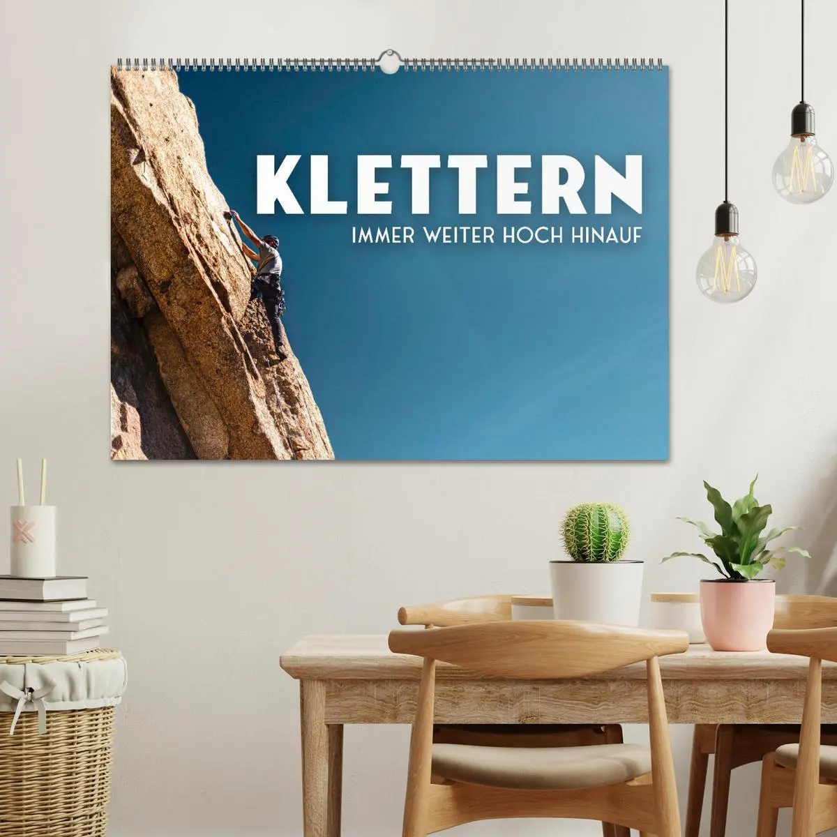 Bild: 9783457565919 | Klettern - Immer weiter hoch hinauf (Wandkalender 2026 DIN A2...